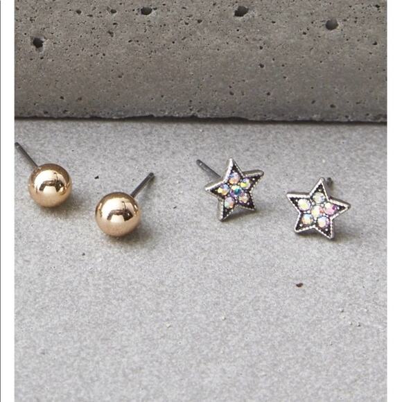 NWT American Eagle set of 6 pairs of stud earrings - Picture 5 of 5